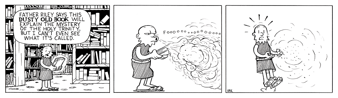dusty book